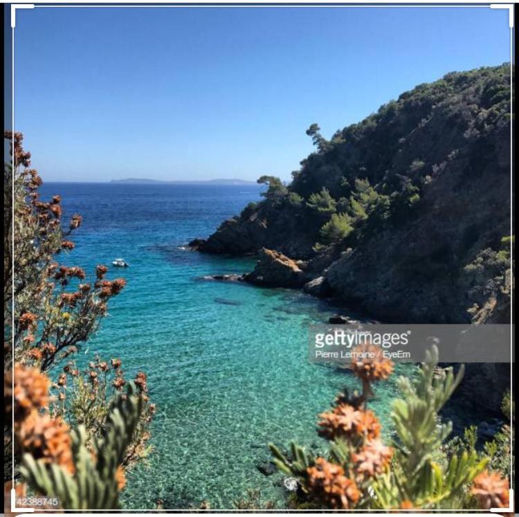 Cavalaire Vue Mer Au Loin Maisonnette Tout Equipee Pour 4 Personnes Avec Piscine Clim Wifi Velos Tv Barbecues Zewnętrze zdjęcie